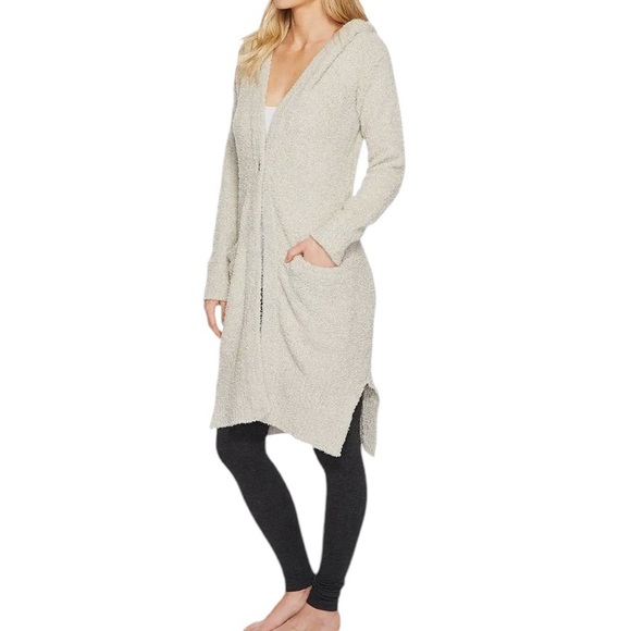 Ugg Judith Hooded Cardigan in Driftwood Size M/L - Picture 2 of 12